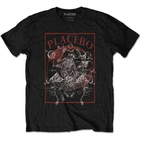 AmyVich Other - Placebo Rock Band Astro Skeletons Unisex T Shirt